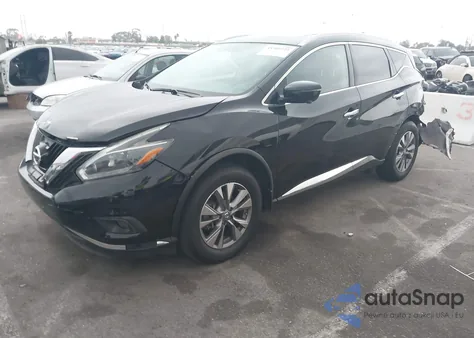2018 Nissan Murano Sl из США, поврежденный, VIN 5N1AZ2MG0JN180710